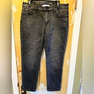 KanCan Mid Rise Mom Jean Black Size 9/28